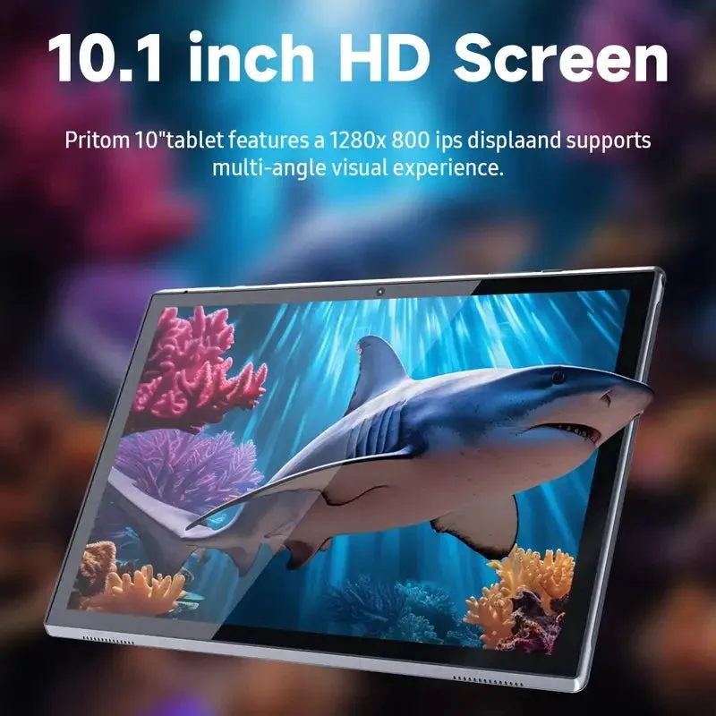 10-Inch Android 12 Tablet with 32GB 4GB Ram and Front and Back Cameras