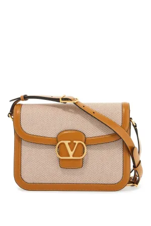 9to5 shoulder bag 6Y2B0D05ZJE NATURALE/TOBACCO/GOLDEN CUIR
