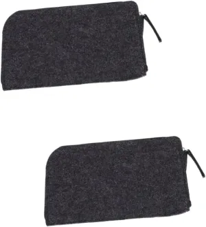 Artibetter Hanging Tool Organizer Bag Felt Tool Roll Pouch Zipper for Clay Knives Multi-Purpose