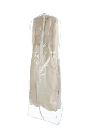 Bags for Less Clear Heavyduty 4.5 Mil Wedding Dress Garment Bag
