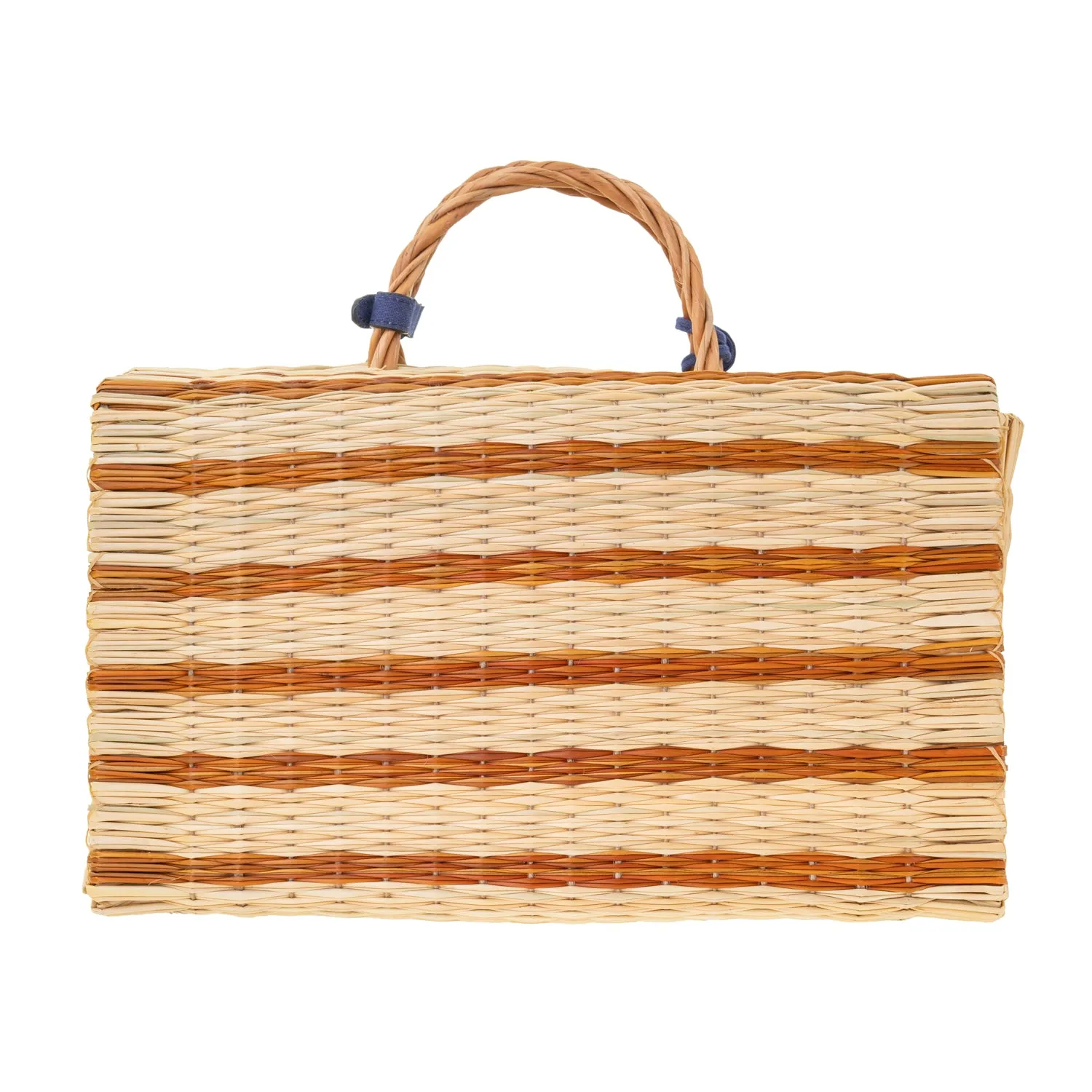 BEACH BASKET MUSTARD "The Grand Tour Collection"