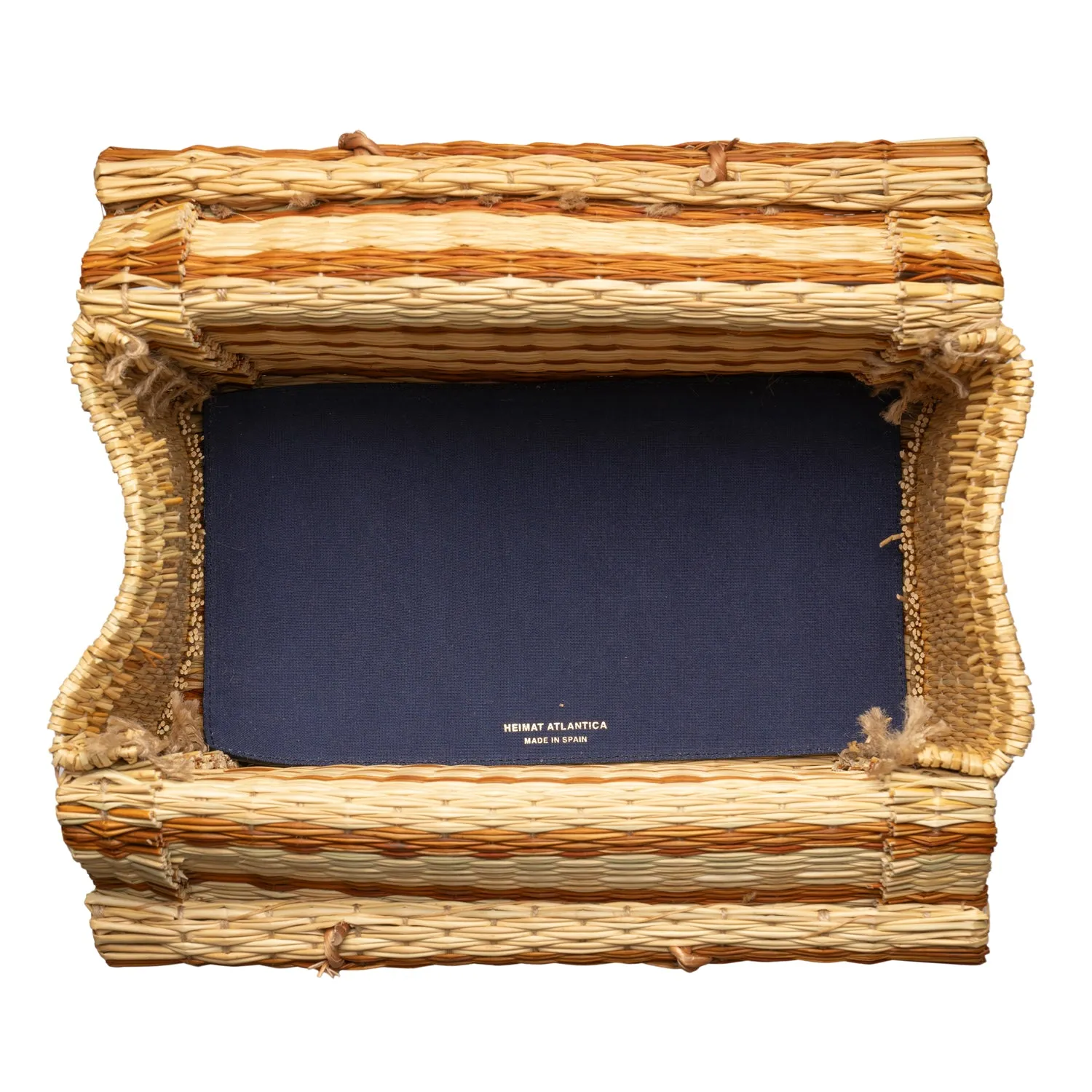 BEACH BASKET MUSTARD "The Grand Tour Collection"