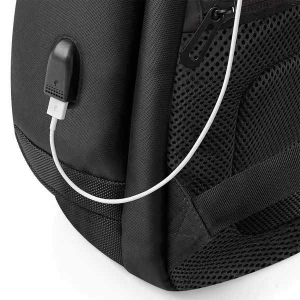 Black Premium Tech Backpack