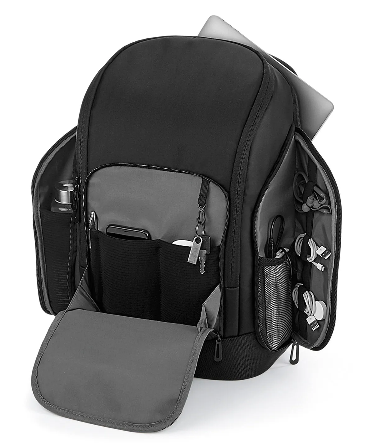 Black Premium Tech Backpack