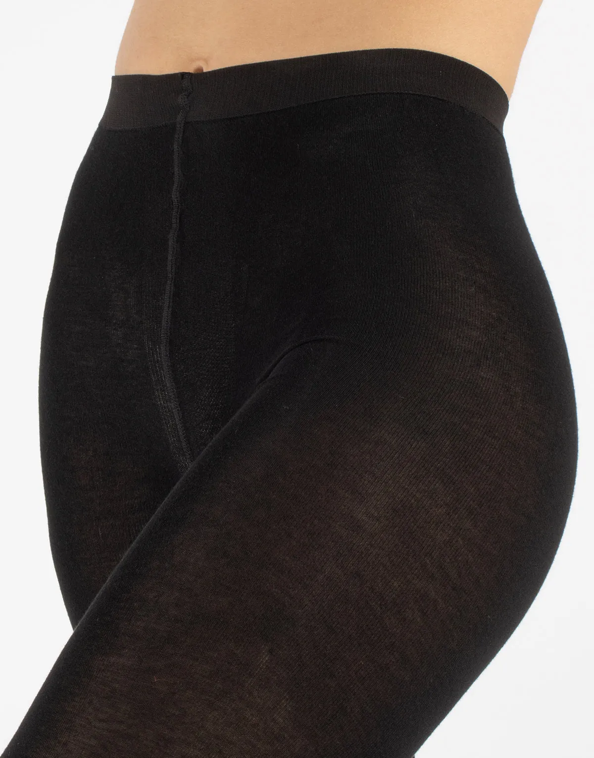 Cashmere Blend 150 DEN tights in Black S-4X