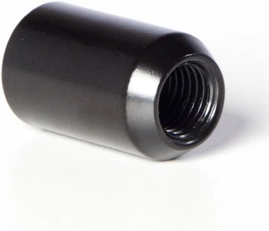 Circuit Performance Tuner Key Acorn Lug Nuts Black 12x1.25 Forged Steel (24pc   Tool)