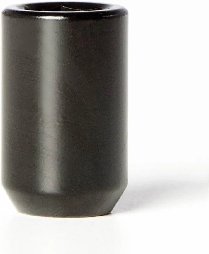 Circuit Performance Tuner Key Acorn Lug Nuts Black 12x1.25 Forged Steel (24pc   Tool)