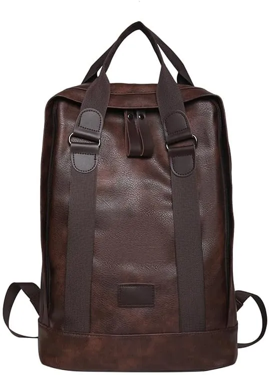 Cute Backpack for Women Men, Large Capacity Fashion Daypack Aesthetic Hiking Travel Durable Shoulder Bag Women Men (brown)