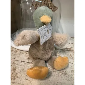 Farm Plush Baby Rattle