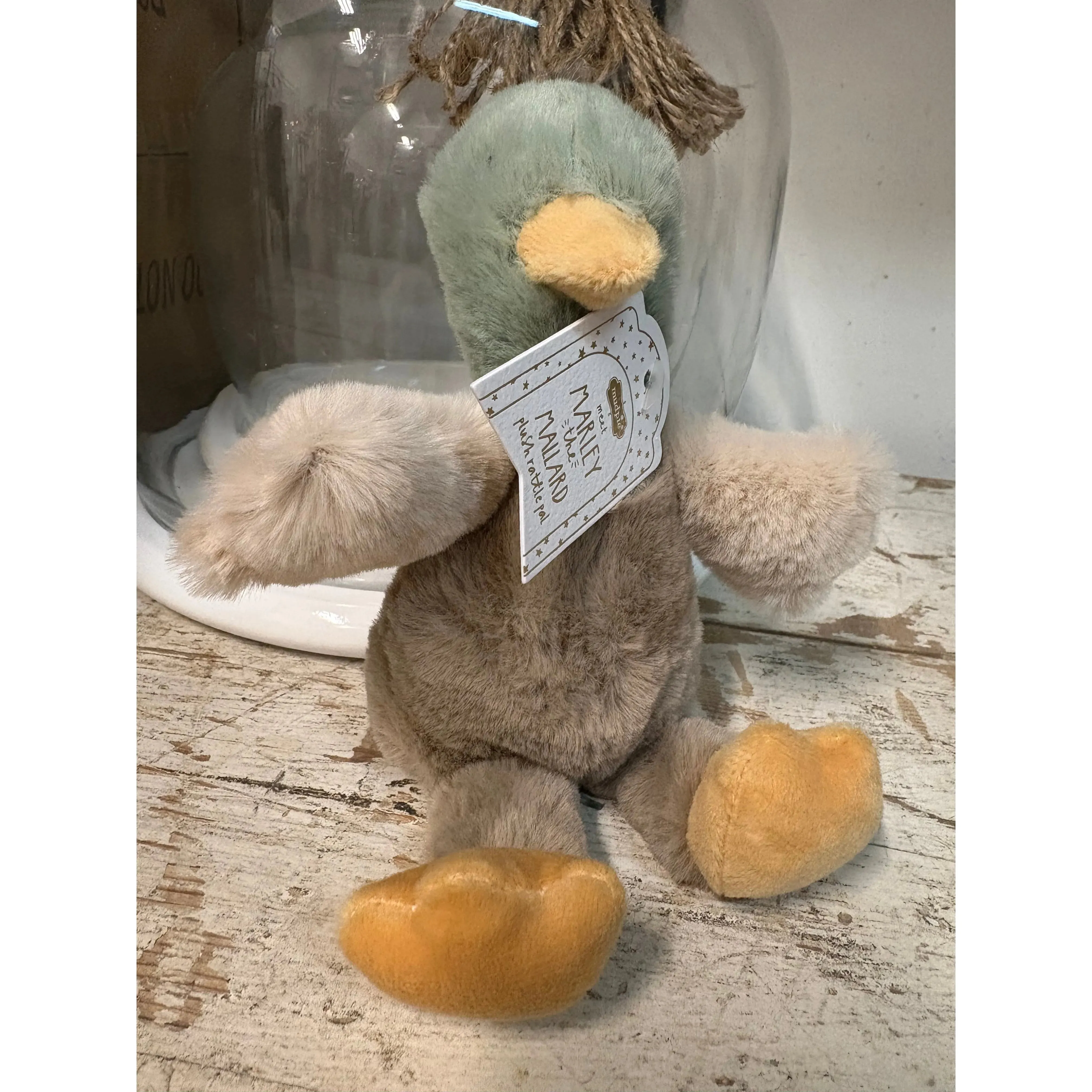 Farm Plush Baby Rattle