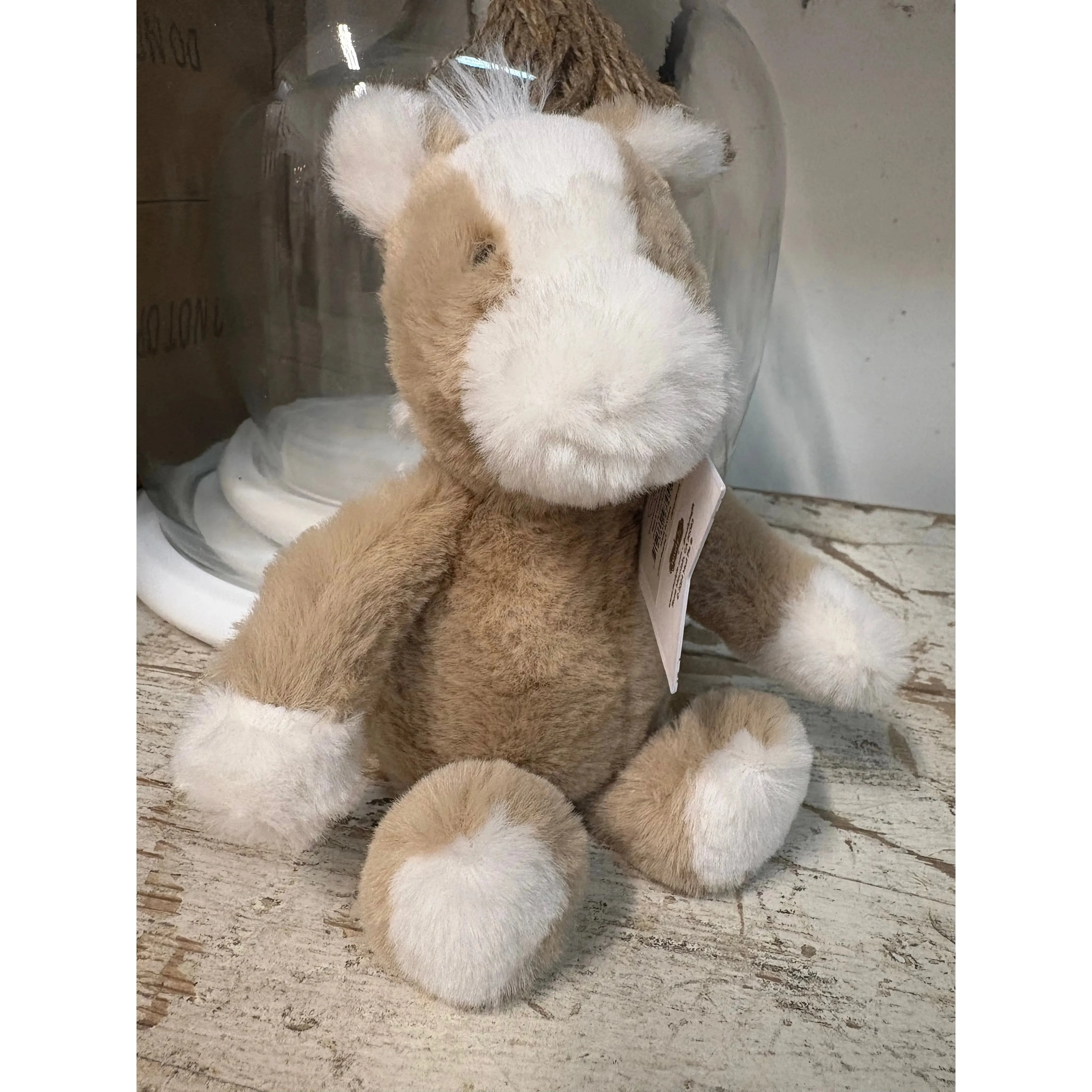 Farm Plush Baby Rattle