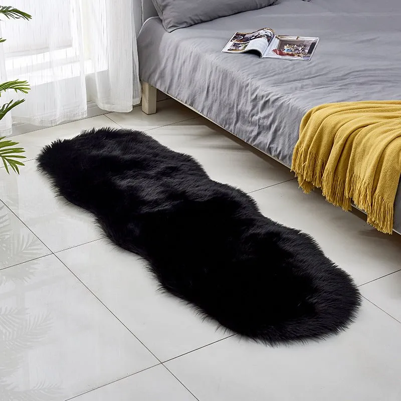 Faux Fur Bedside Rug