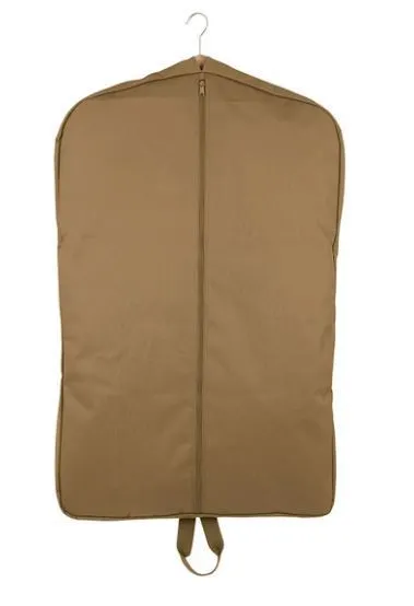 Garment Cover Bag Heavy Duty w- Handle - Coyote Brown