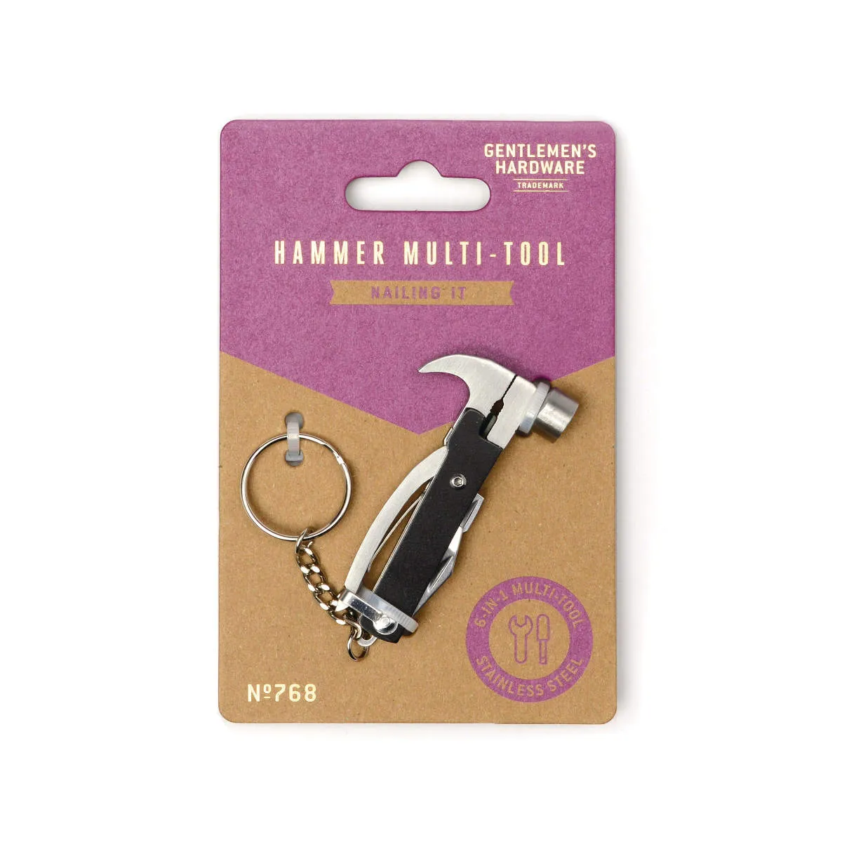Gentleman's Hardware Mini Hammer Multi-Tool
