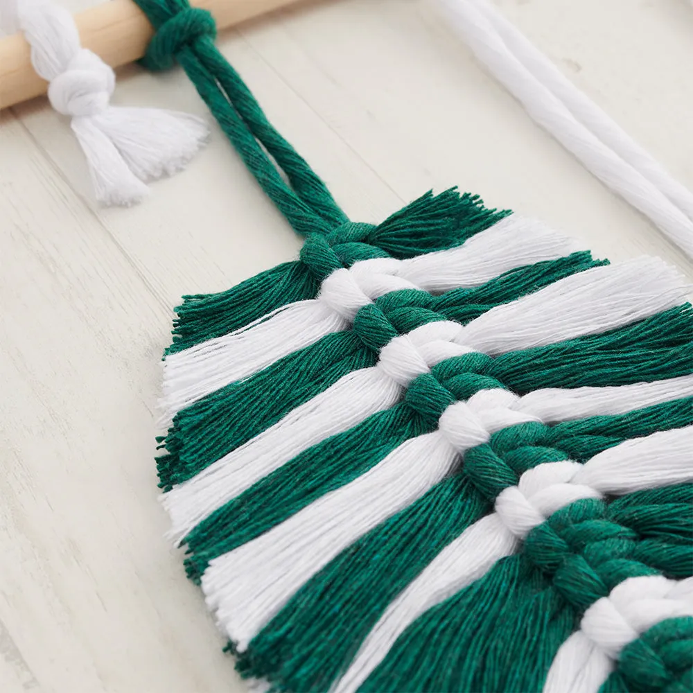Kit Macramé Feathers Floral The Lanners