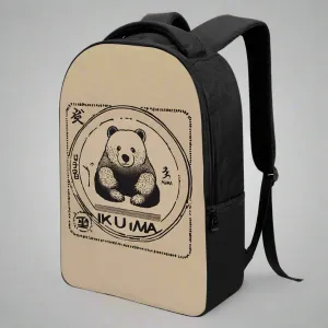 Kuma Bear Laptop Backpacks