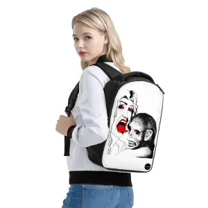 Lady & Monkey - Laptop Backpack