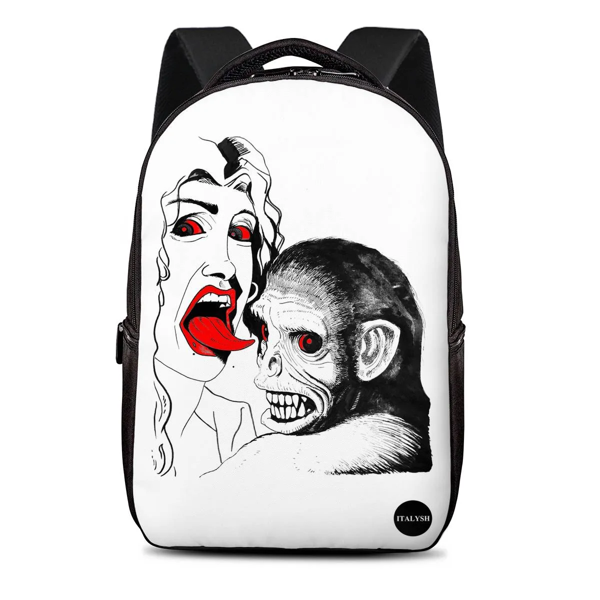Lady & Monkey - Laptop Backpack