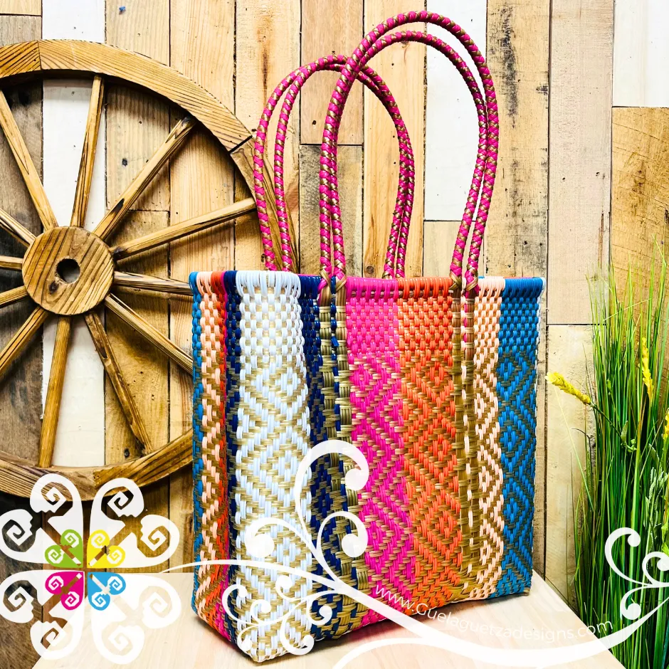 Large Mexican Tote - Long Strap Morral