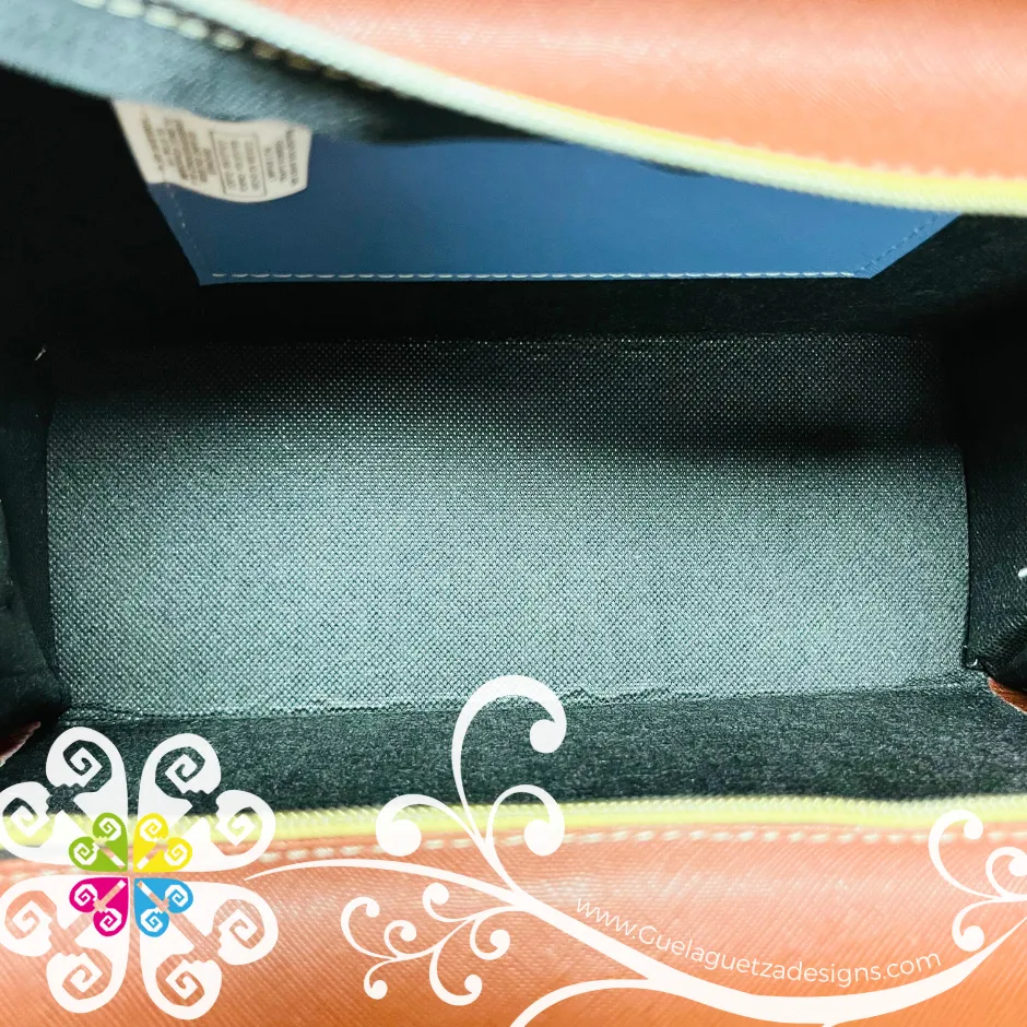 Large Square - Faux Leather Bag