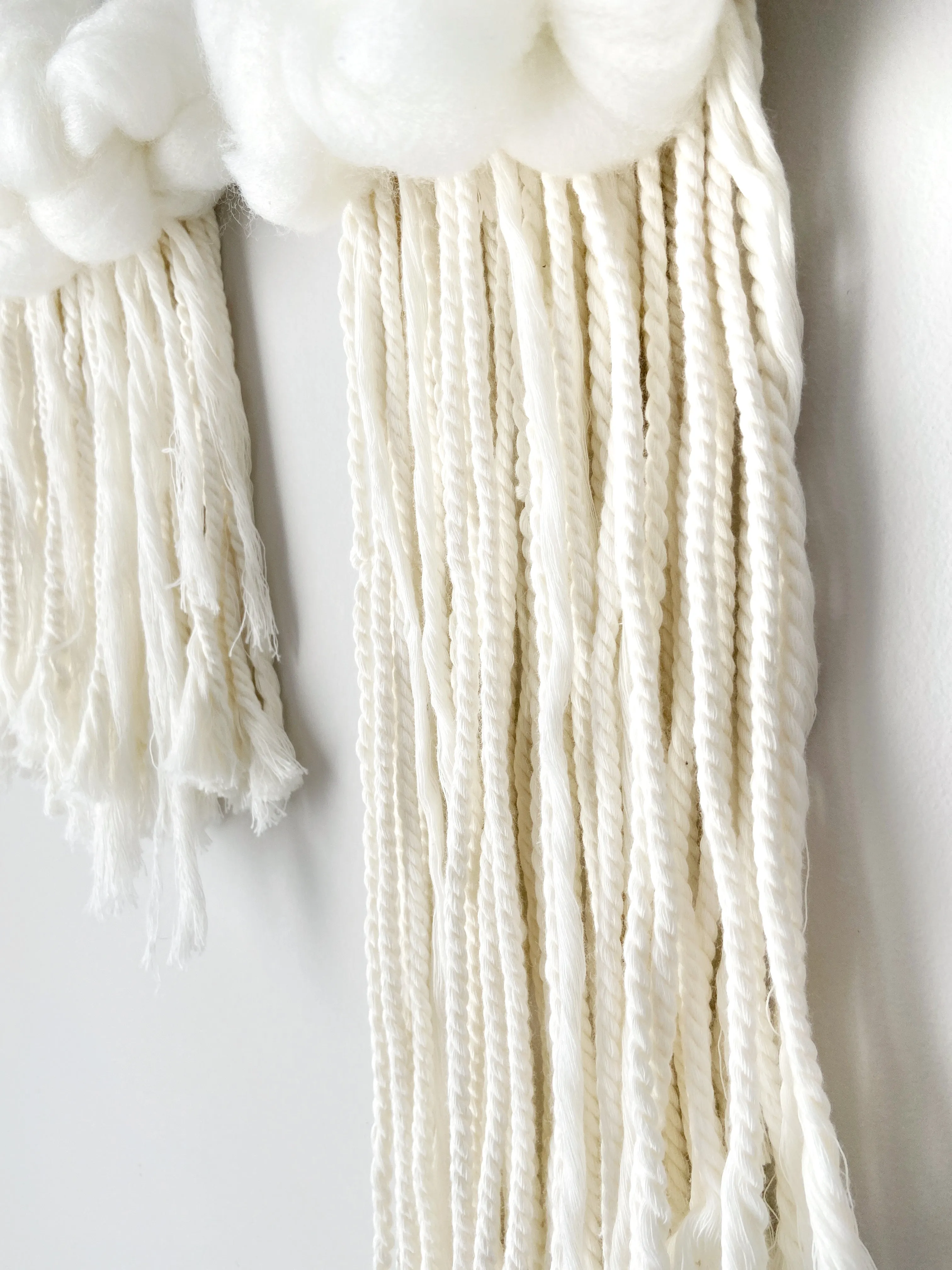MashAllah Macramé Rainbow in neutral beige tones, aqeeqah gift, nursery wall hanging, nursery baby Nordic decor