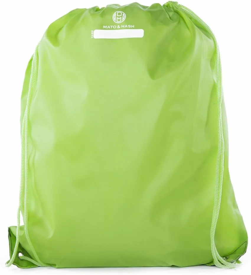 Mato & Hash Drawstring Bowling Bag | Bowling Cinch Bags for Leagues and Parties!