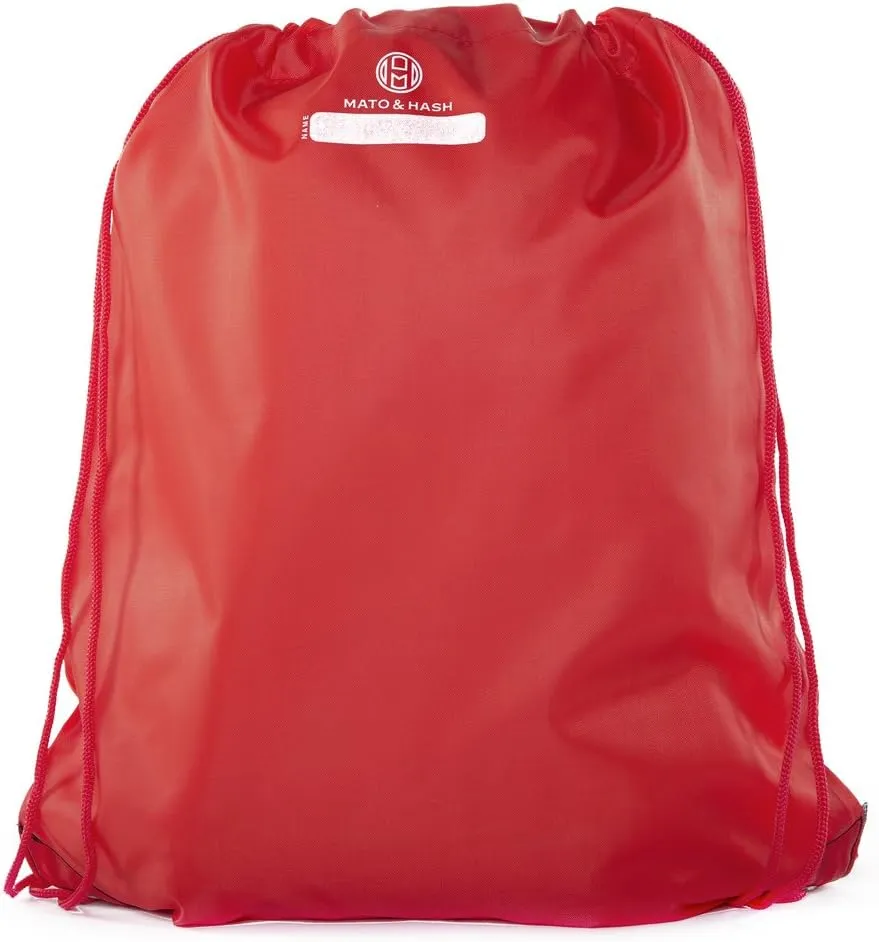 Mato & Hash Drawstring Bowling Bag | Bowling Cinch Bags for Leagues and Parties!