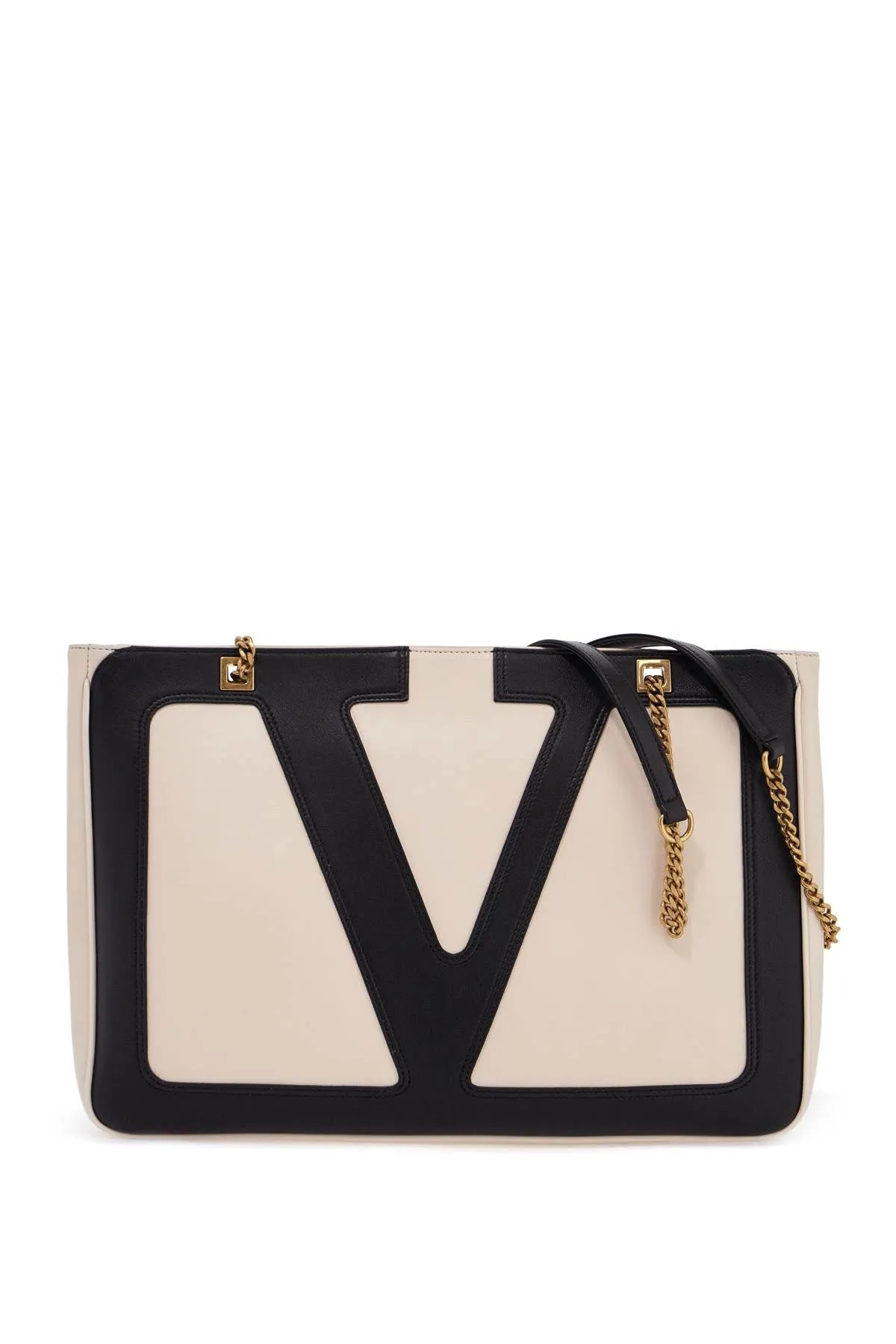 medium-sized viva superstar shopping 6W2B0R13PTJ BUTTER WHITE/NERO