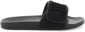 Men's Slides With Logo in Black | Size 44 | FITZMPFP