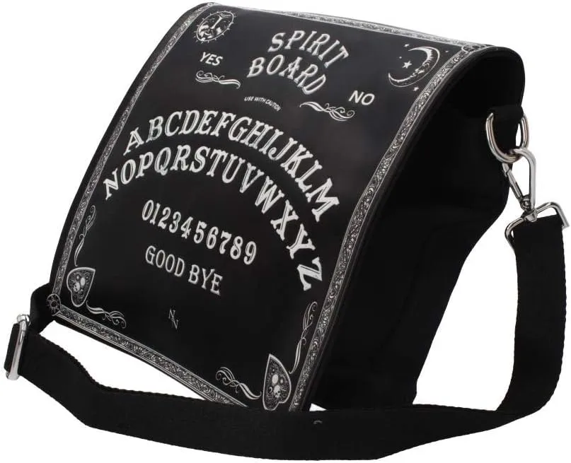 Nemesis Now Spirit Board Unisex Umhngetasche schwarz/wei Gothic