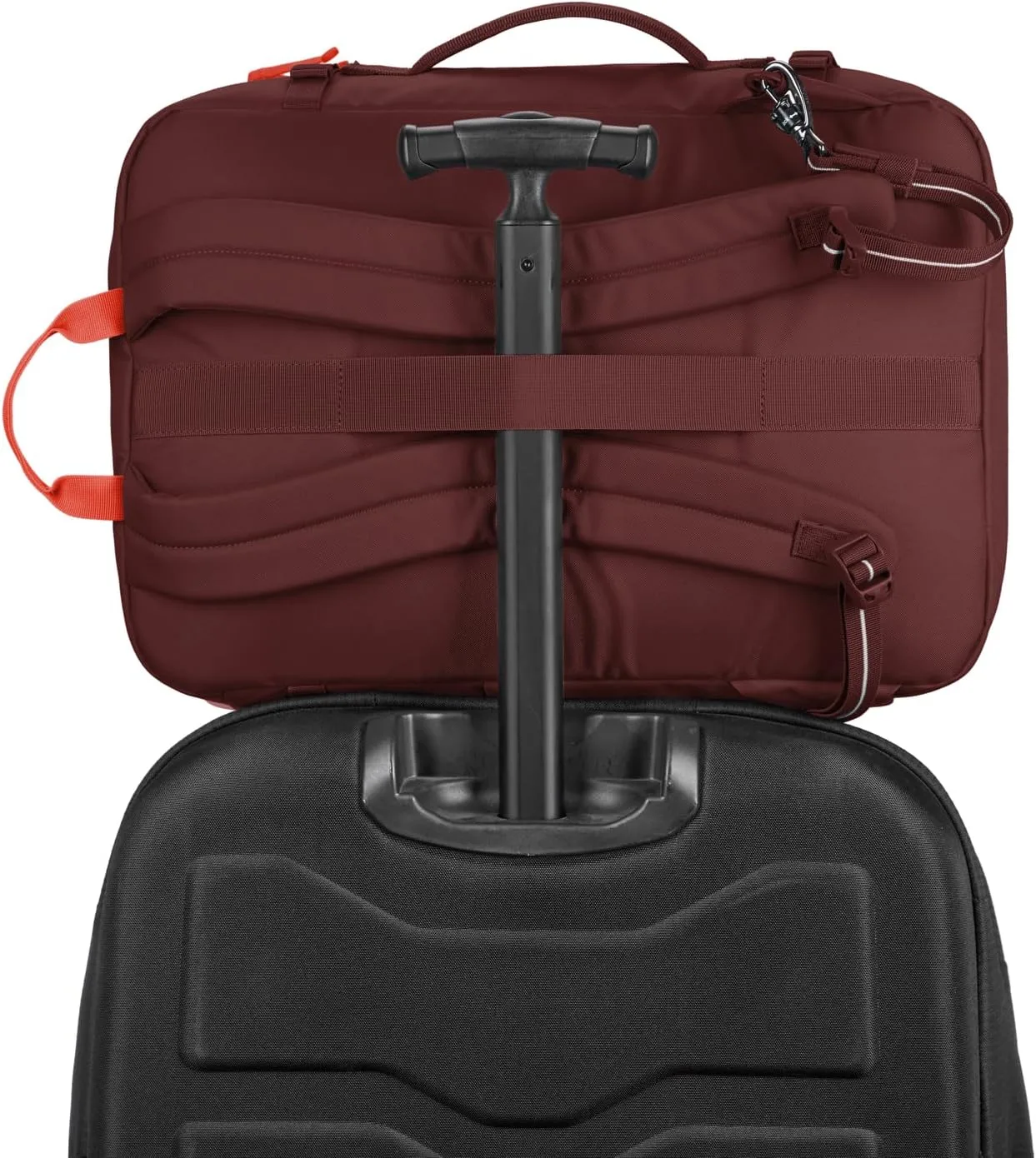 Pacsafe GO Anti Theft 34L Carry-on Backpack, Garnet Red