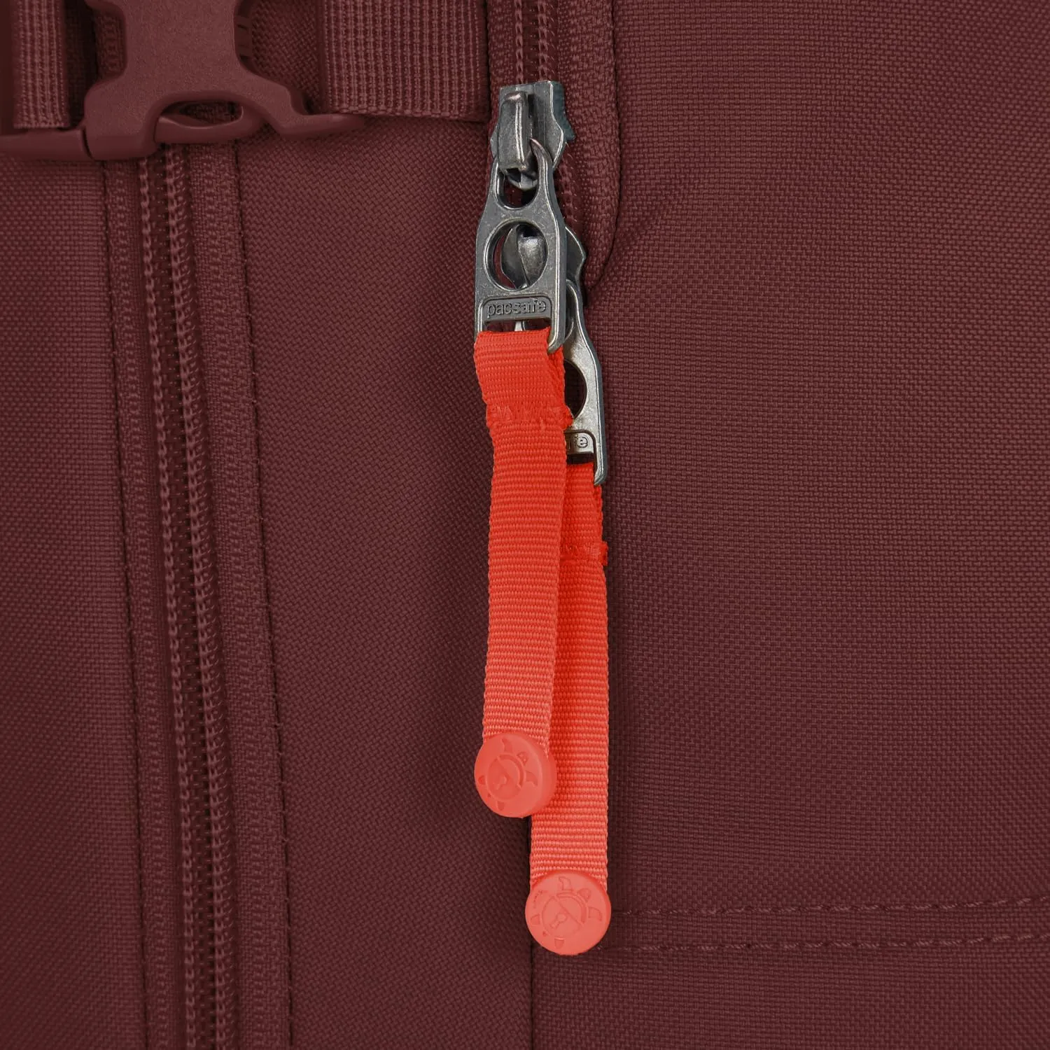 Pacsafe GO Anti Theft 34L Carry-on Backpack, Garnet Red