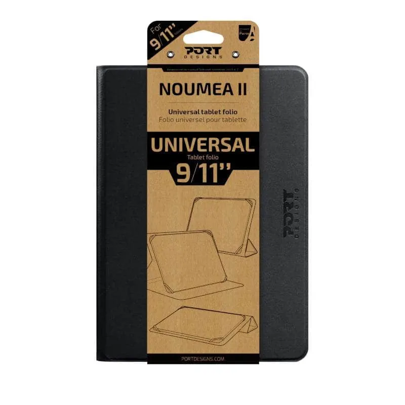 Port Noumea Ii Universal 9 11 Black Universal Tablet Cover 201319