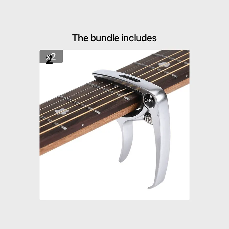 Portable Multicolor 3in1 Acoustic Guitar Ukulele Transpose Clip