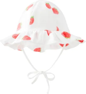 pureborn Baby Toddler Bucket Hat for Infant Boys Girls Kids Breathable Sun Hat with Chin Strap
