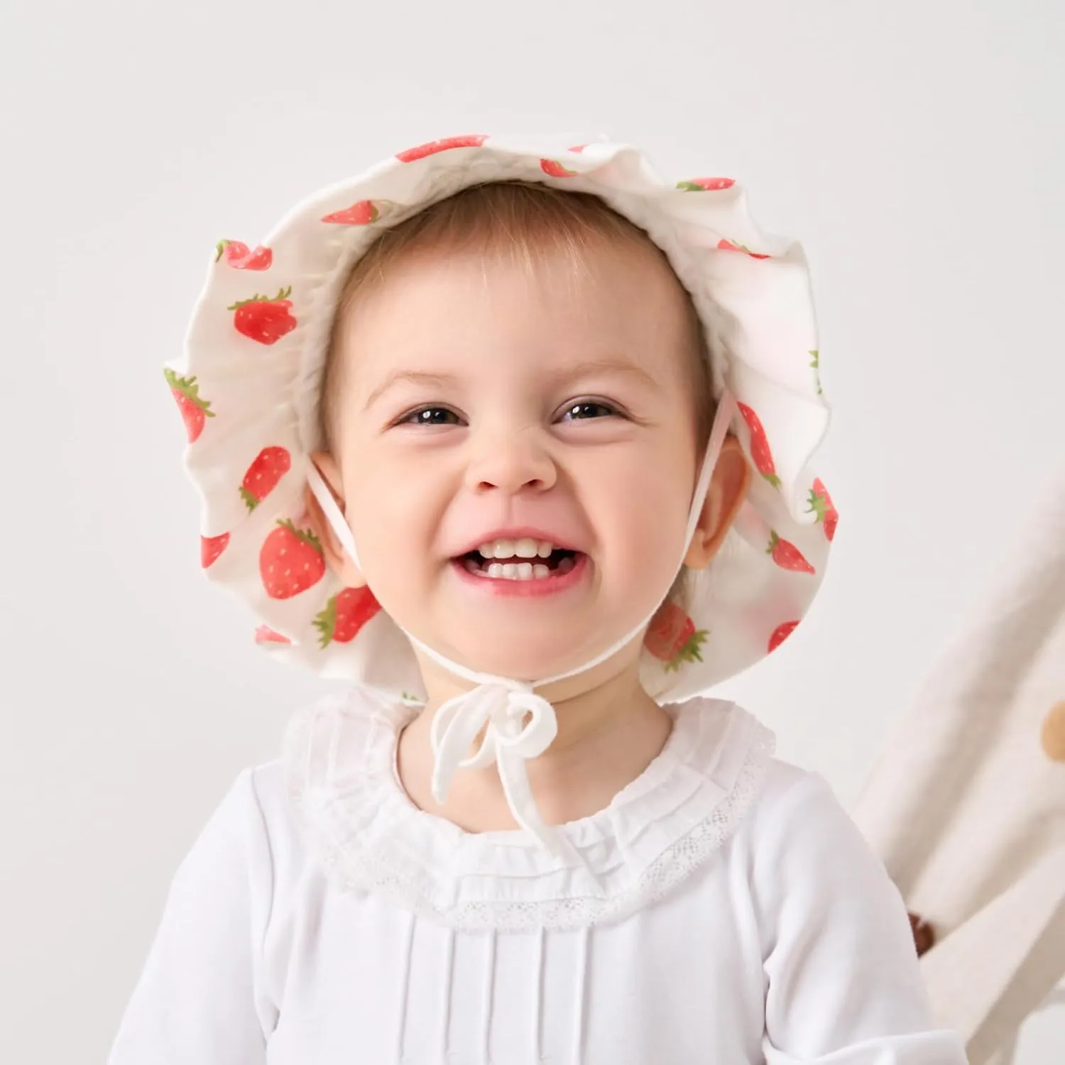 pureborn Baby Toddler Bucket Hat for Infant Boys Girls Kids Breathable Sun Hat with Chin Strap