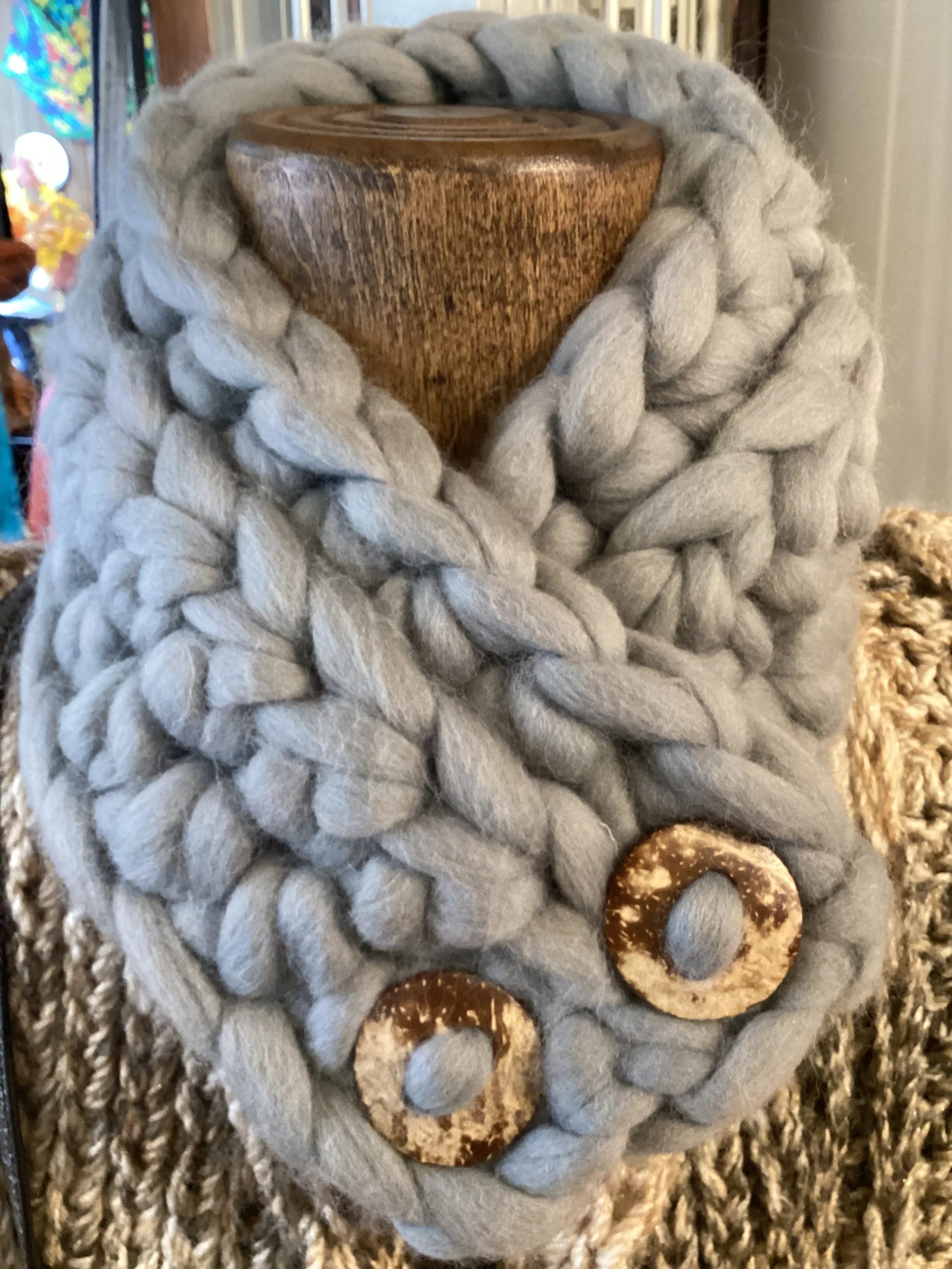 SC1-010 *Merino Wool Cowl (Small)