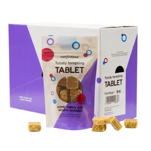Scottish Totally Tempting Tablet Box 10 x 150g Bags Confectious