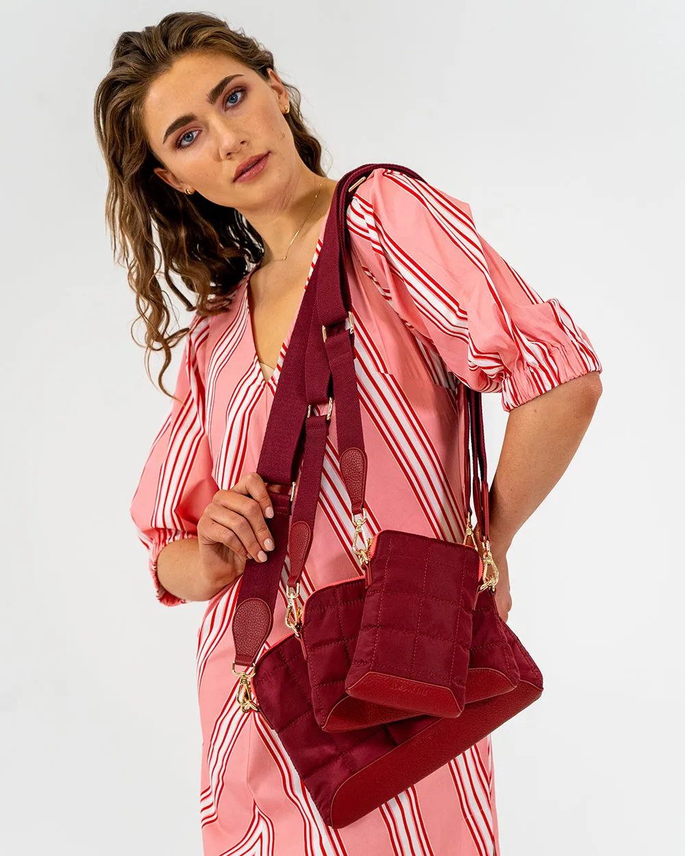 Soho Crossbody - Burgundy