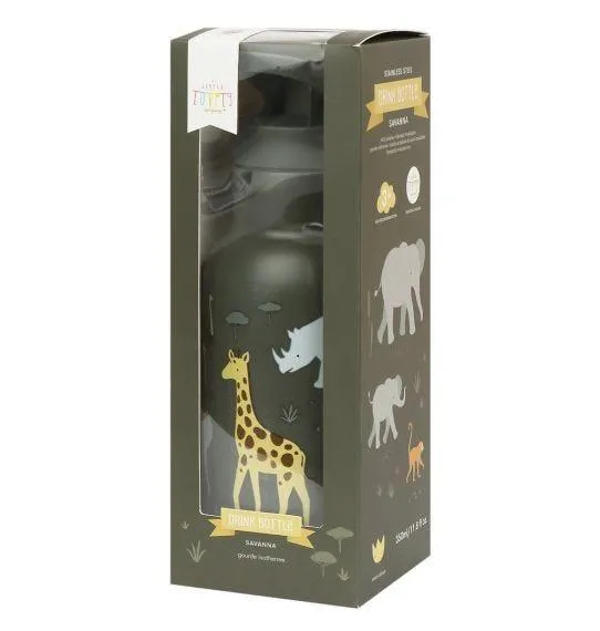 Stainless steel drink bottle - Savanna