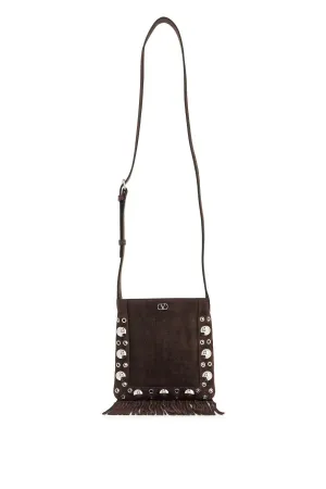 Studded Suede Crossbody