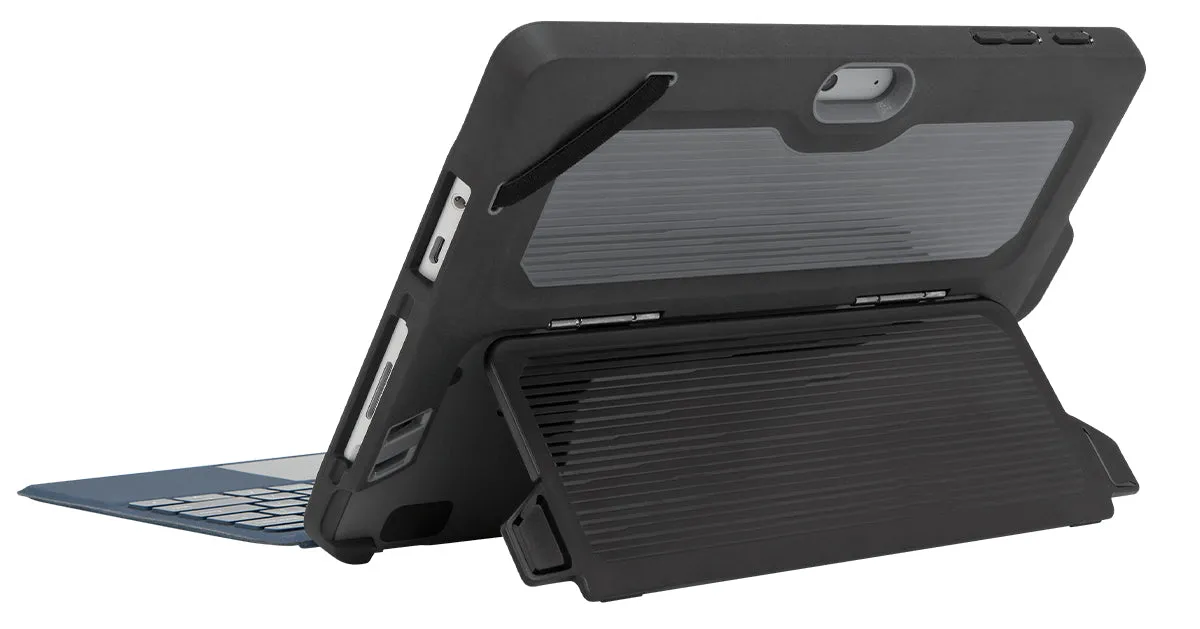 Targus - Flip Cover For Tablet - Thermoplastic Polyurethane (Tpu), Hardened Polycarbonate - Grey - For Microsoft Surface