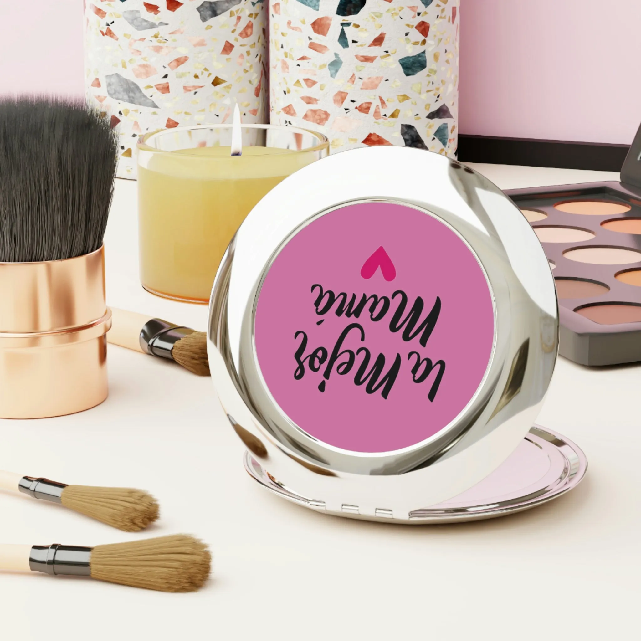 The Best Mom Compact Travel Mirror
