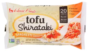 Tofu Shirataki Noodles Spaghetti Shape 10- 8oz Bags