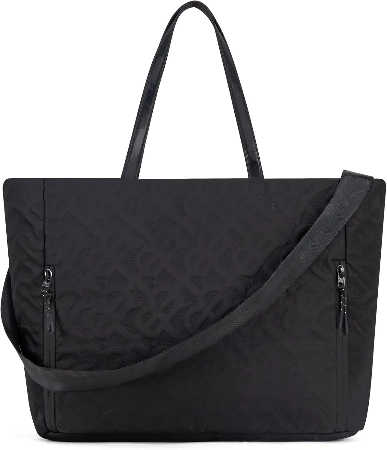 Tote Bag for Women with Compartments Large Laptop Crossbody Tote Bag Waterproof Shoulder Bag for Work Travel