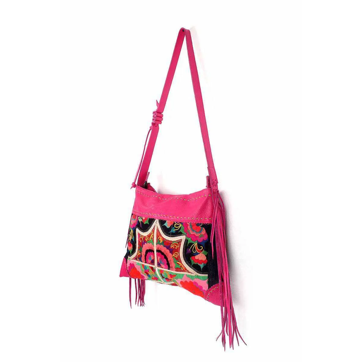 Vintage One of a Kind Crossbody Bag - Thailand