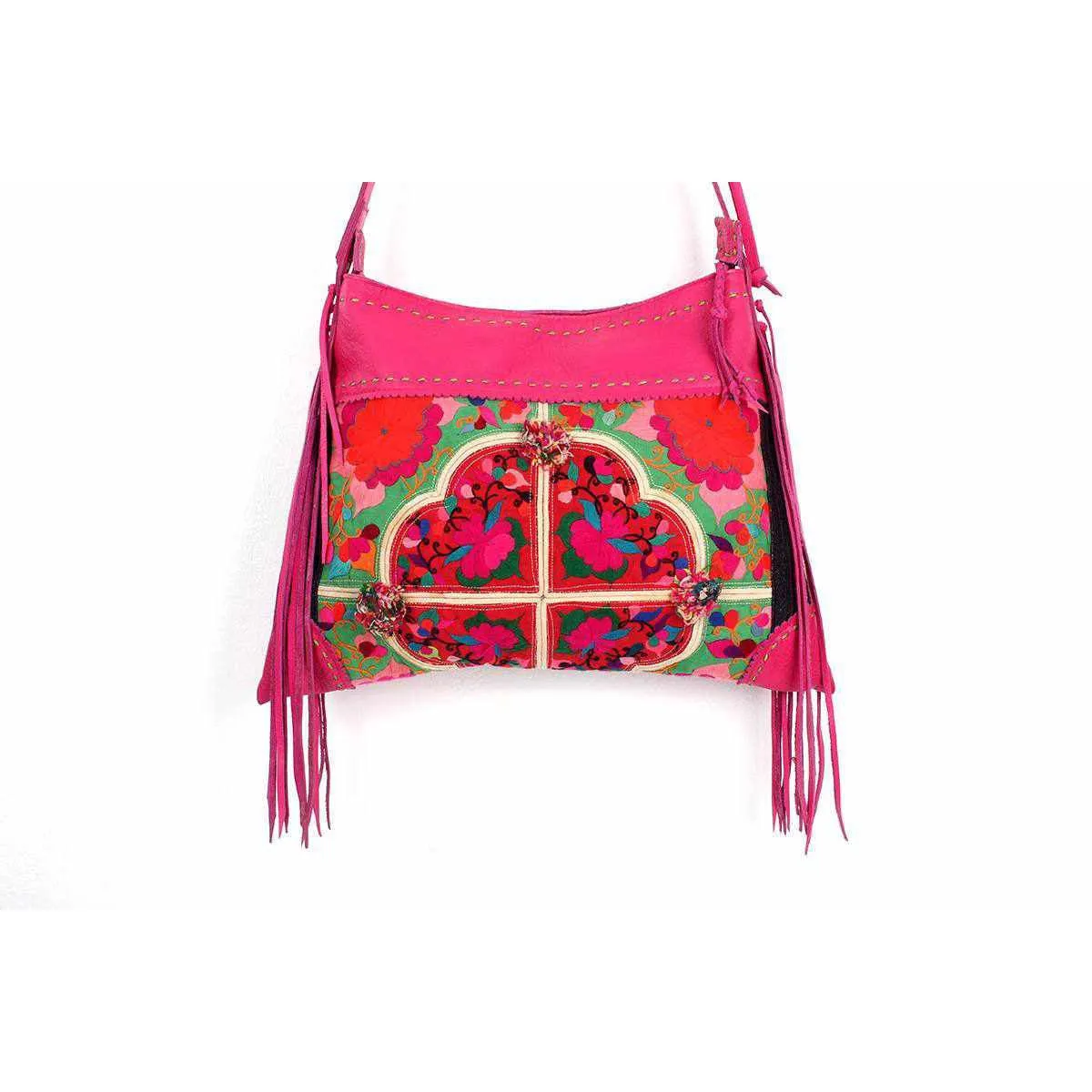 Vintage One of a Kind Crossbody Bag - Thailand