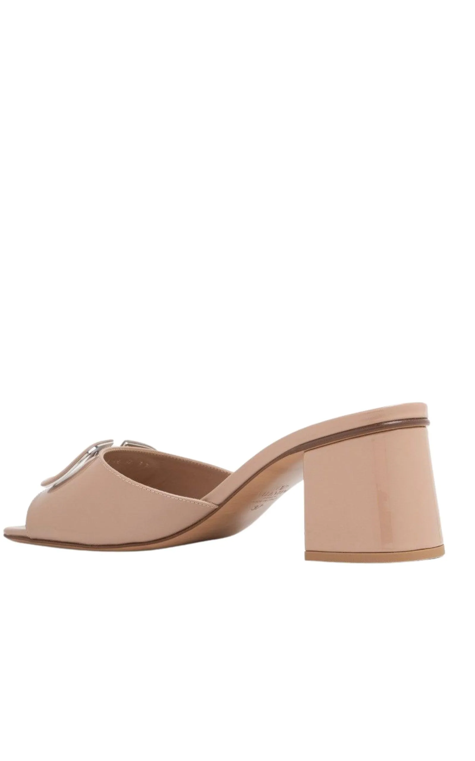 Vlogo Signature Patent Leather Slide
